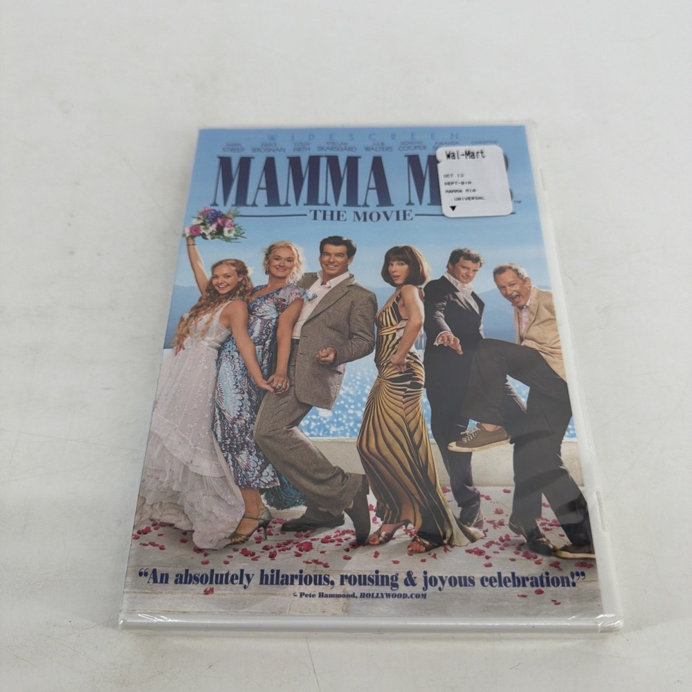 Mamma Mia! The Movie (DVD, 2008, Widescreen) NEW